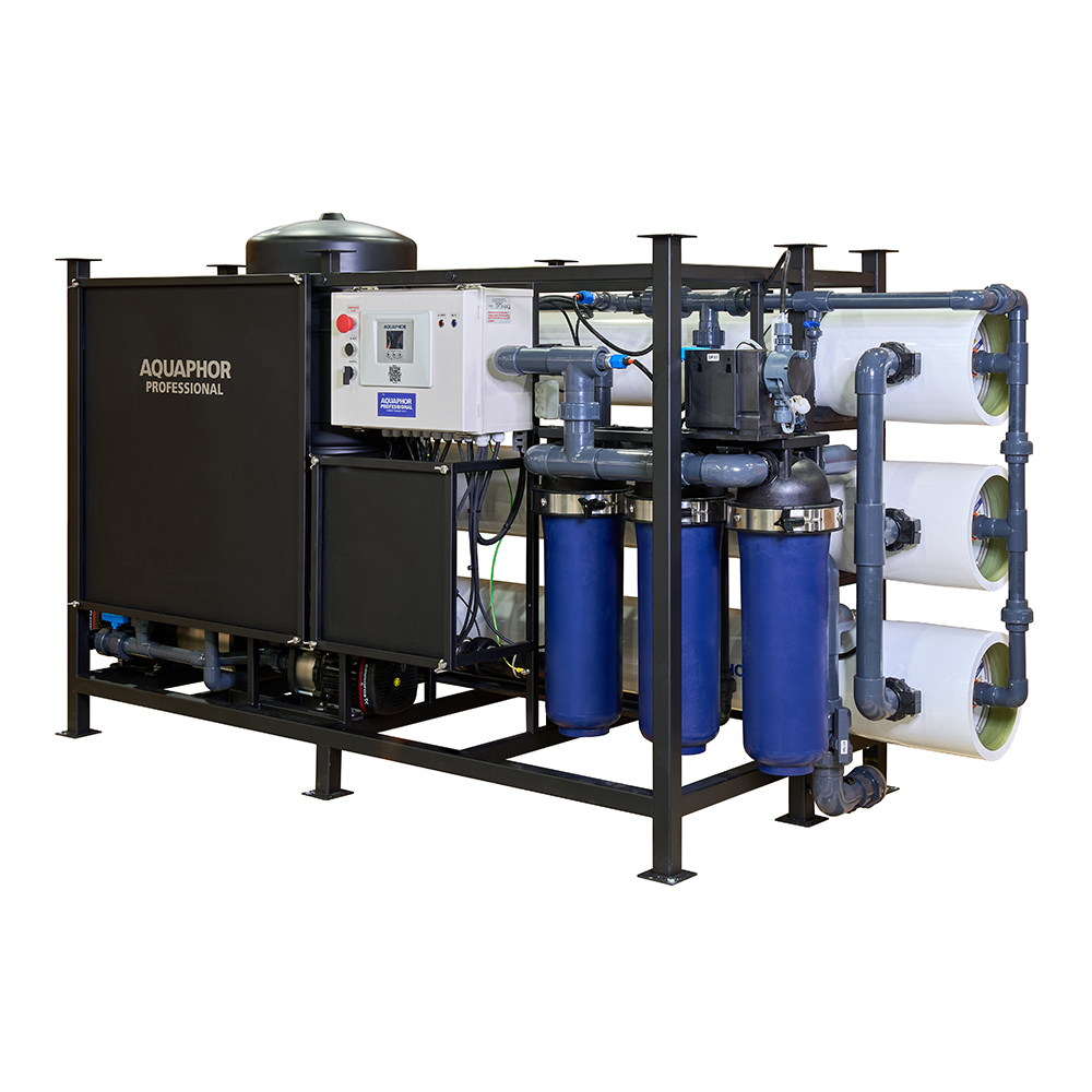 Omvendt osmose - For&oslash;g kapacitet med flere anl&aelig;g sammenkoblet