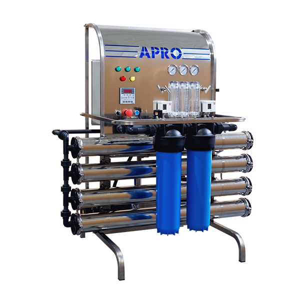 High pressure reverse osmosis system